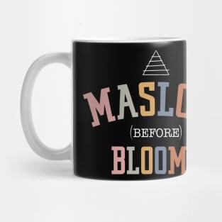 bcba shirt BCBA Gift, Behavior Analyst autism awareness t shirts, Inclusion Shirt School Psychologist Maslow Before Bloom Mug